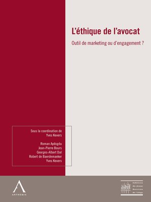 cover image of L'éthique de l'avocat